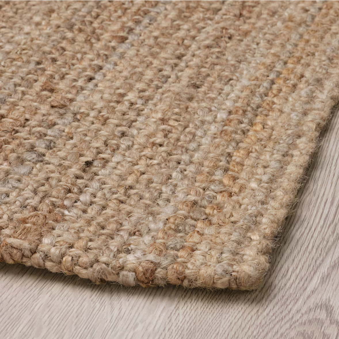 STRÖG Rug, flatwoven, natural, 120x180 cm