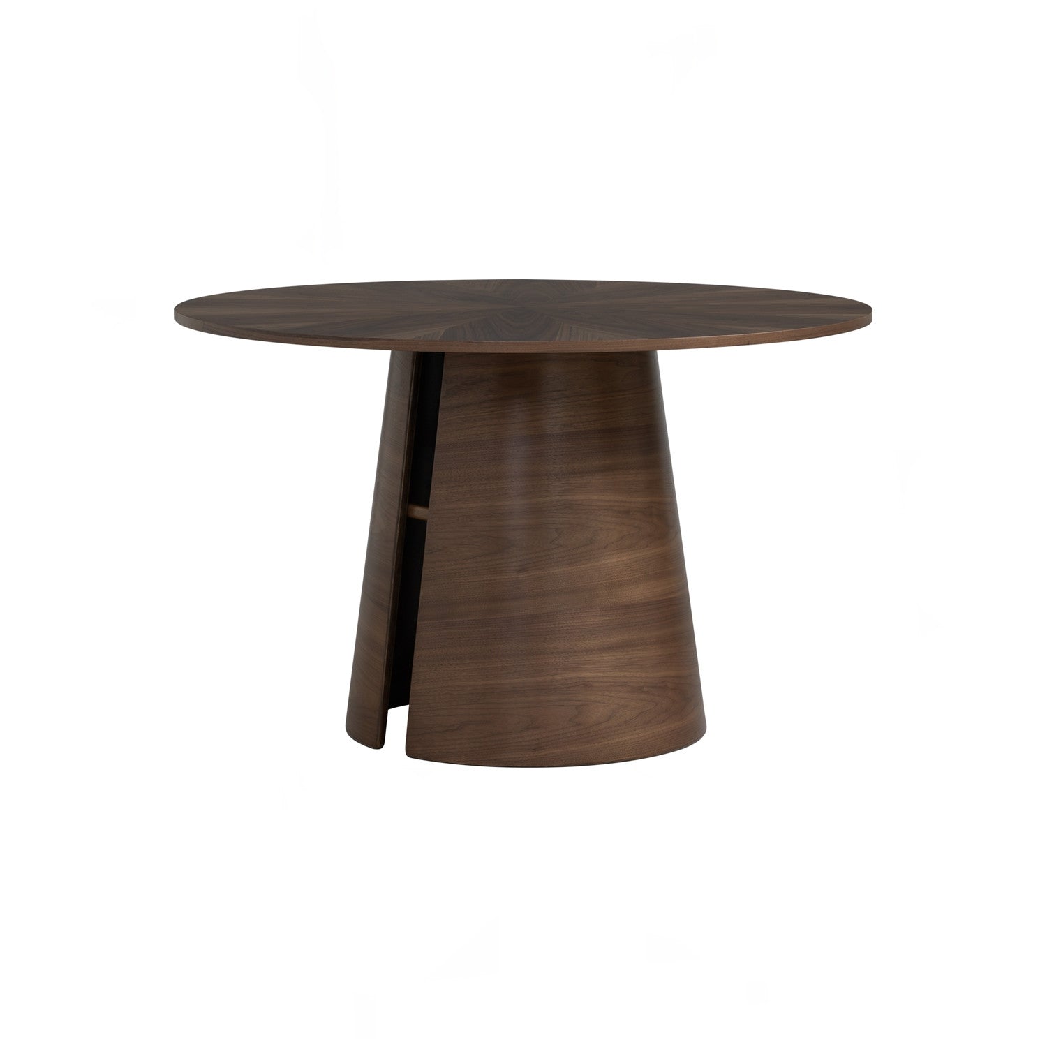 OKARA Dining table, walnut, 120 cm