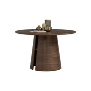 OKARA Dining table, walnut, 120 cm