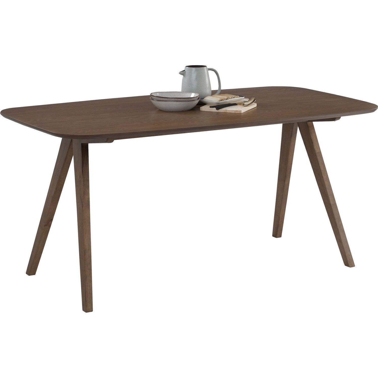 ANZAC Dining table, cocoa, 160x90x75 cm