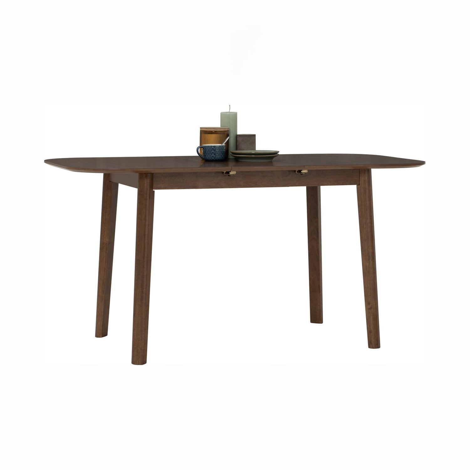 WOYER Dining table, extendable, cocoa 75x120+300 cm