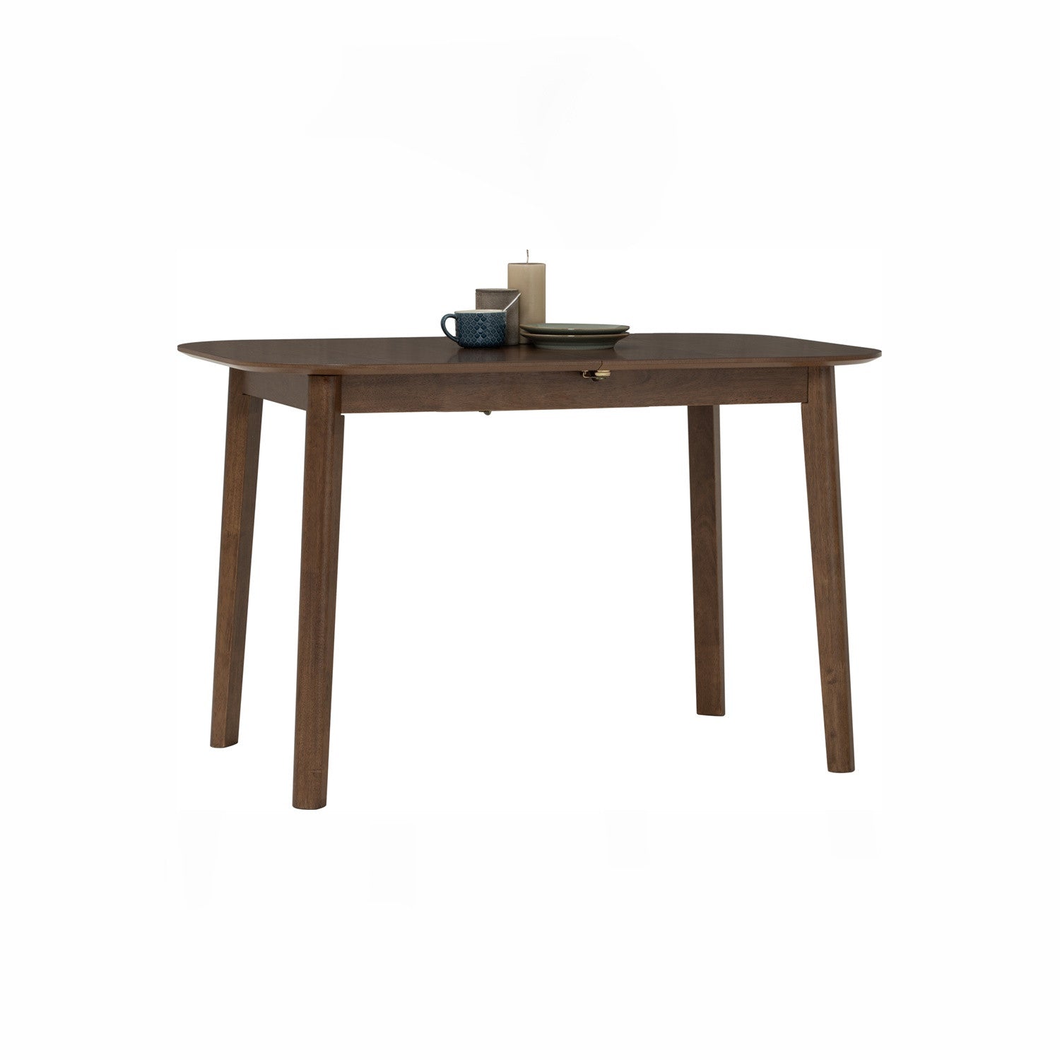 WOYER Dining table, extendable, cocoa 75x120+300 cm
