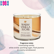 Warm Vanilla Sugar 3-Wick Candle 14.5 oz / 411 g