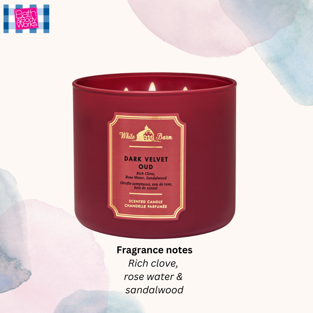 Dark Velvet Oud 3-Wick Candle 14.5 oz / 411 g