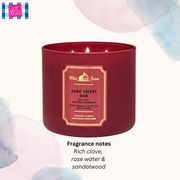 Dark Velvet Oud 3-Wick Candle 14.5 oz / 411 g