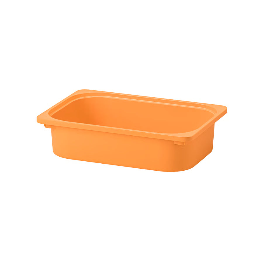 TROFAST Storage box, light orange, 42x30x10 cm