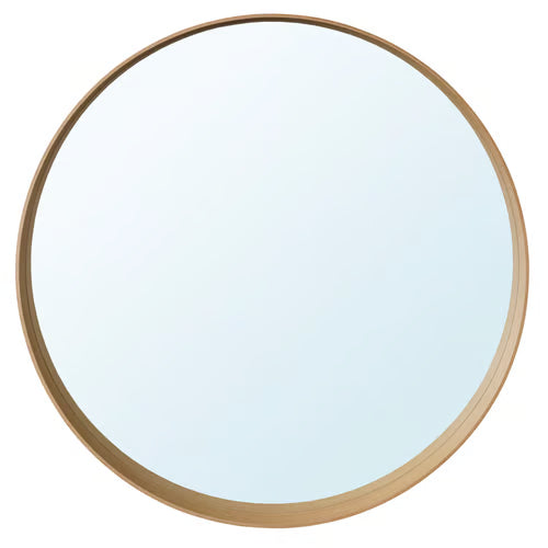 STOCKHOLM Mirror, oak veneer, 80 cm