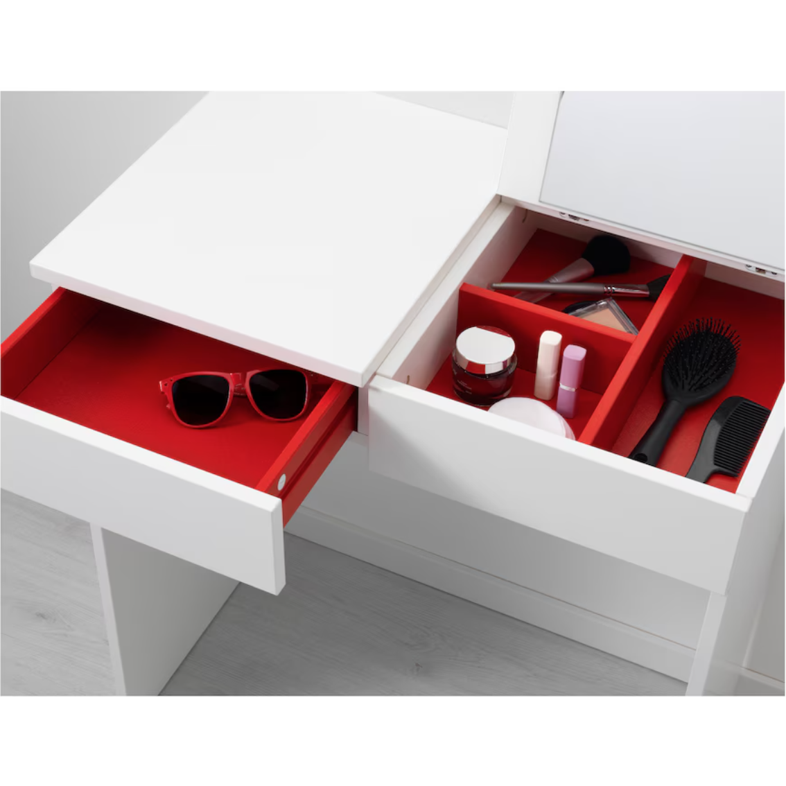 BRIMNES Dressing table, white, 70x42 cm