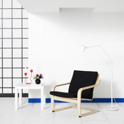 POANG Armchair frame with low back, birch veneer
