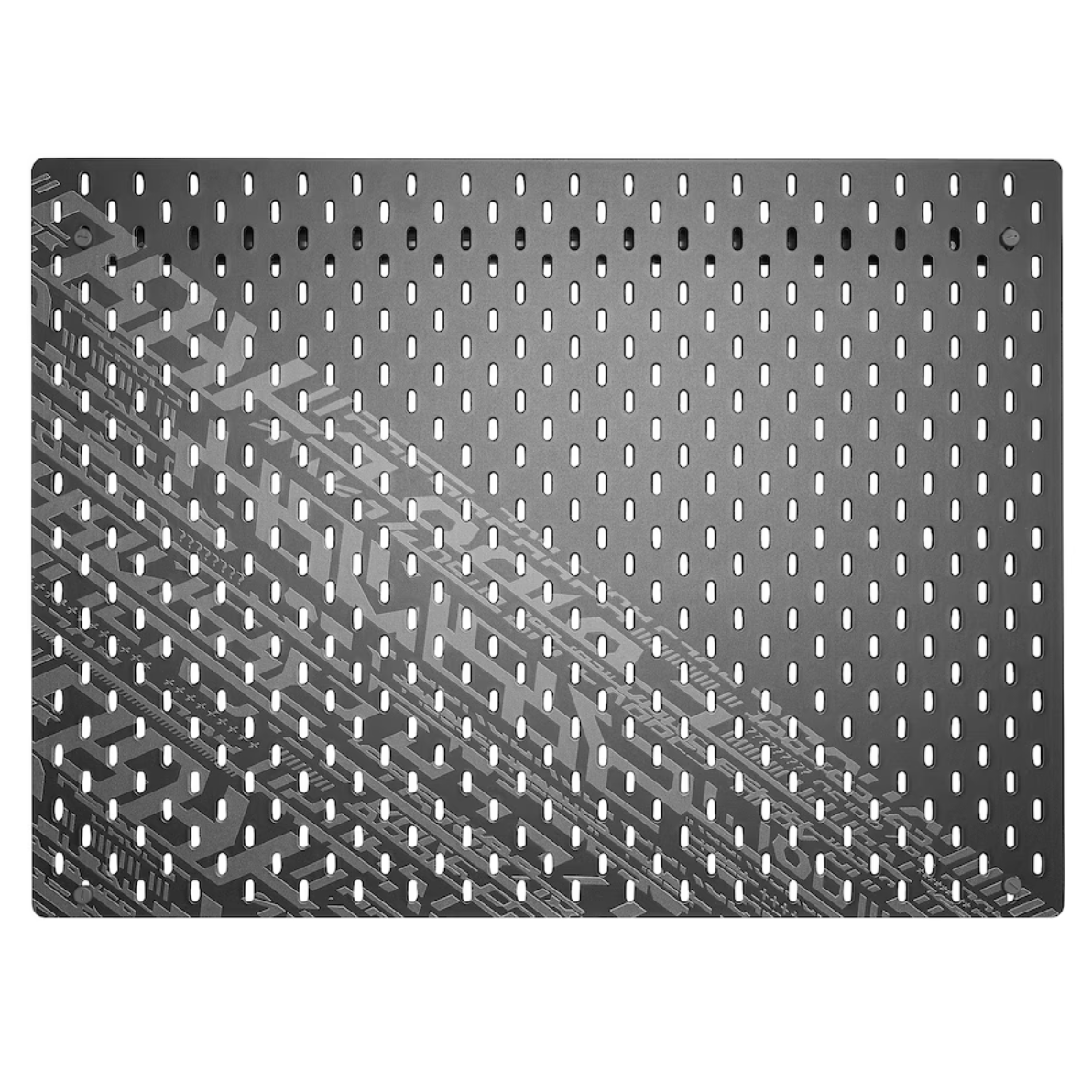 UPPSPEL Pegboard, black, 76x56 cm (4p accessories set)