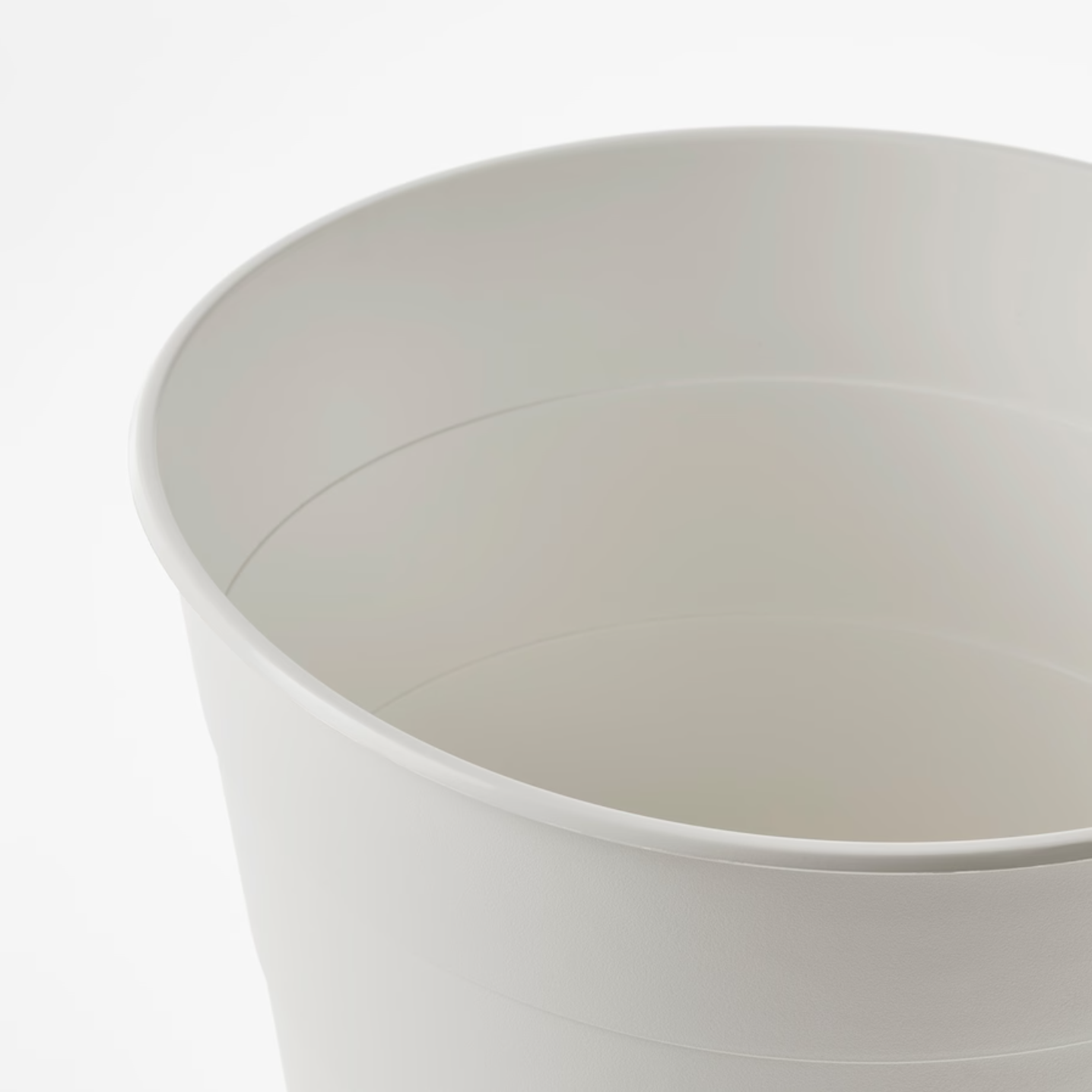 FNISS Waste bin, white, 10 l