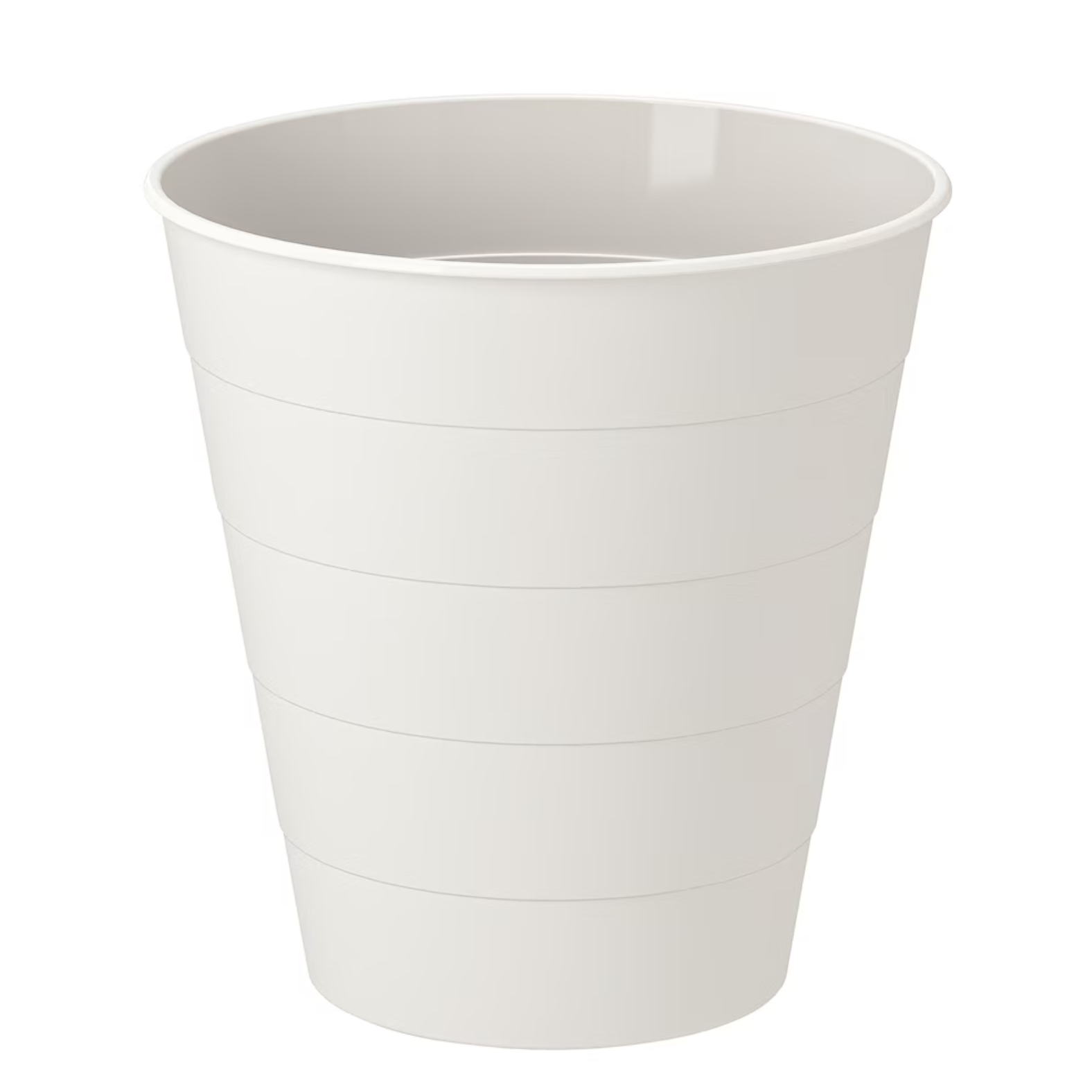 FNISS Waste bin, white, 10 l