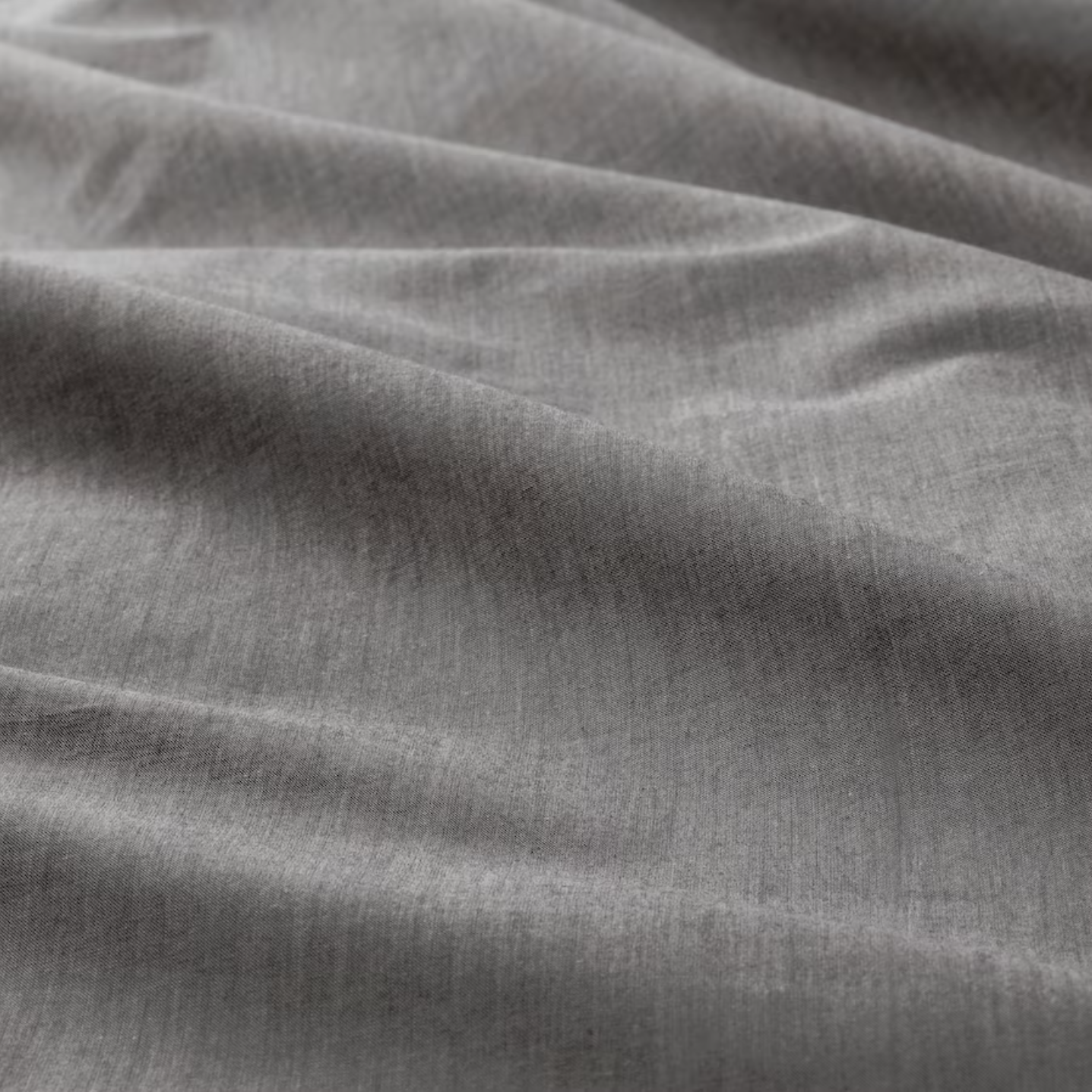BLAVINDA Duvet cover and 2 pillowcases, grey, 240x220/50x80 cm