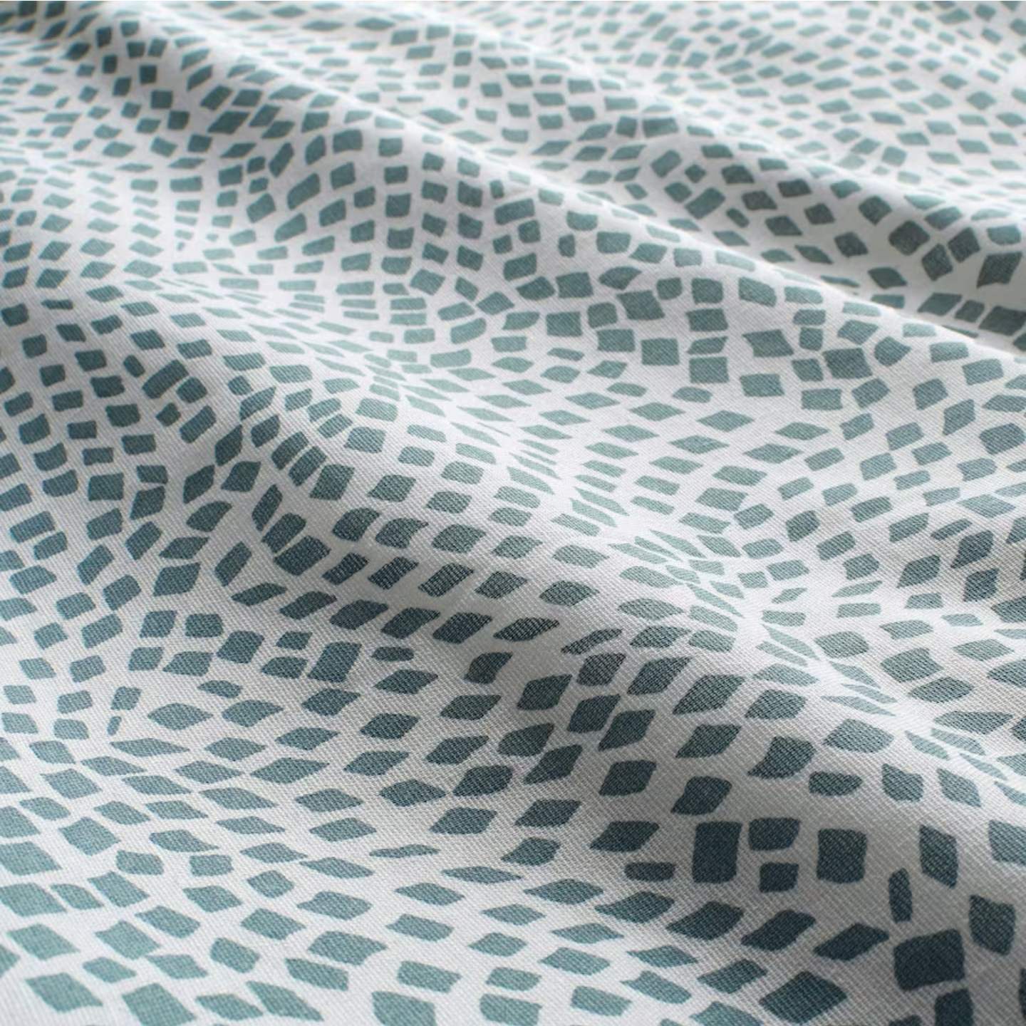 TRADKRASSULA Duvet cover and 2 pillowcases, white/blue