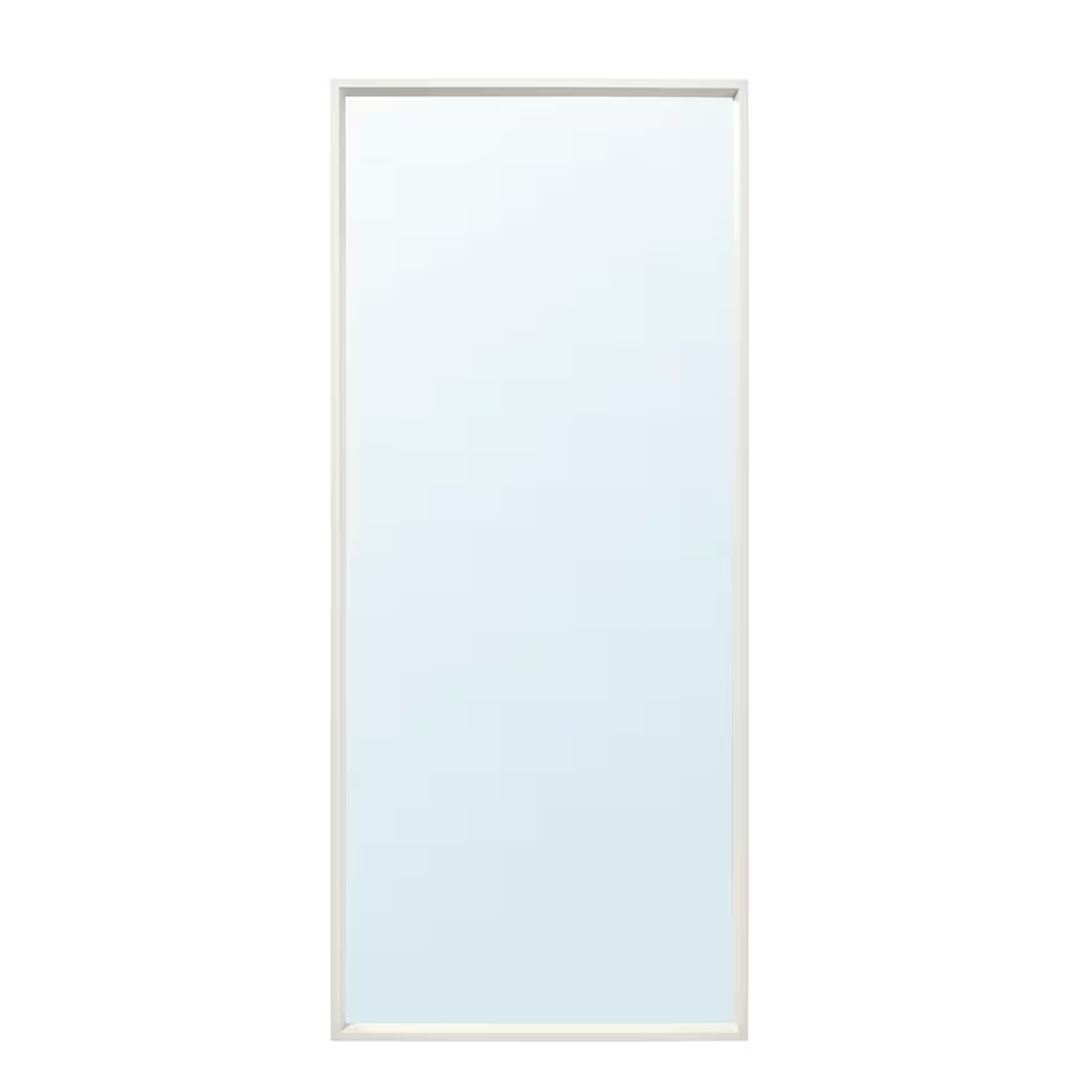 NISSEDAL Mirror, white, 65x150 cm
