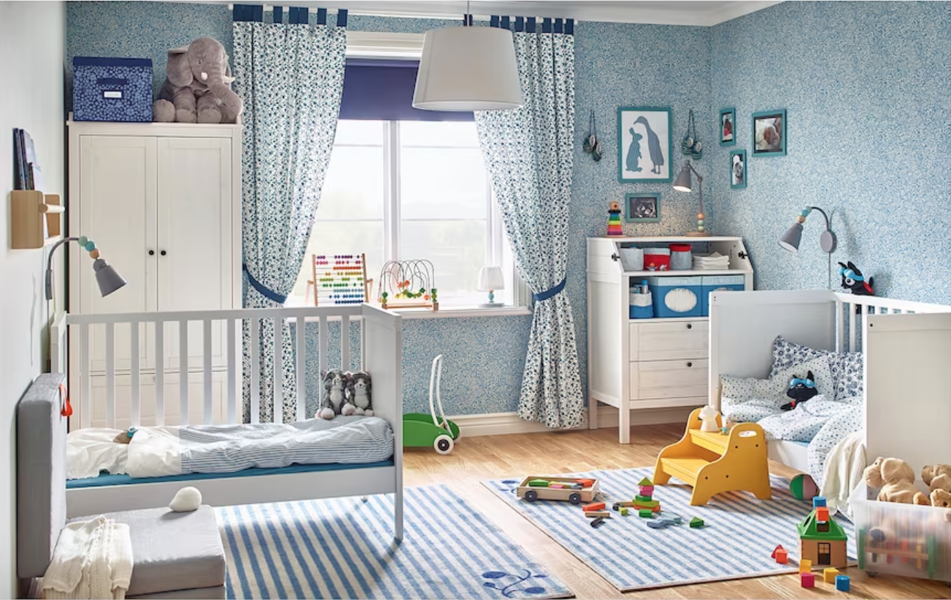 SUNDVIK Cot, white, 60x120 cm