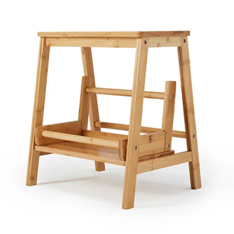 BAMBOO Foldable Step Stool