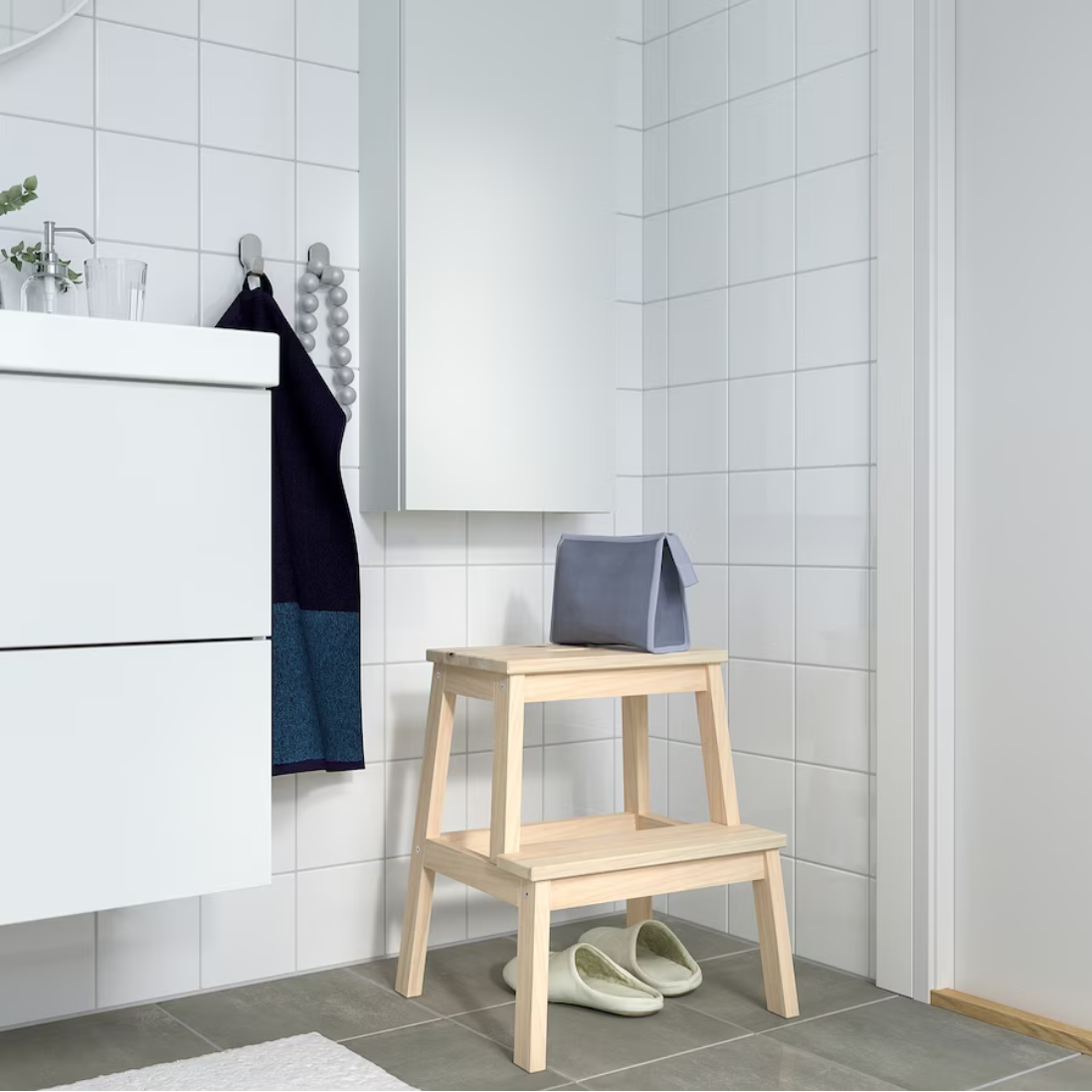 BEKVAM Step stool, aspen, 50 cm
