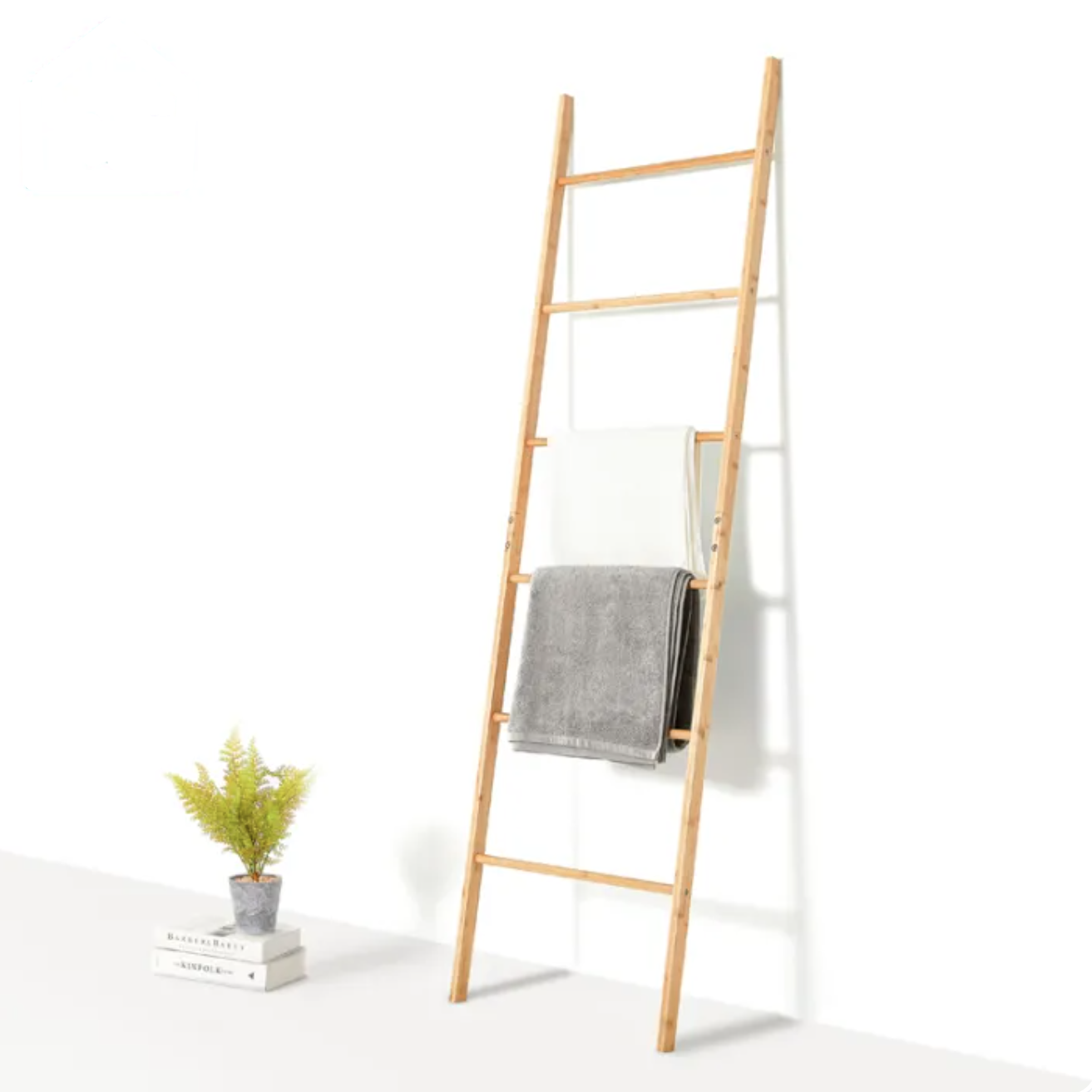 Bamboo Deco/Towel Ladder 1.8M Height