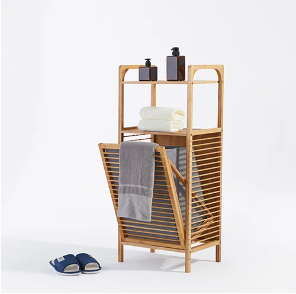 BAMBOO Laundry Storage and Hamper