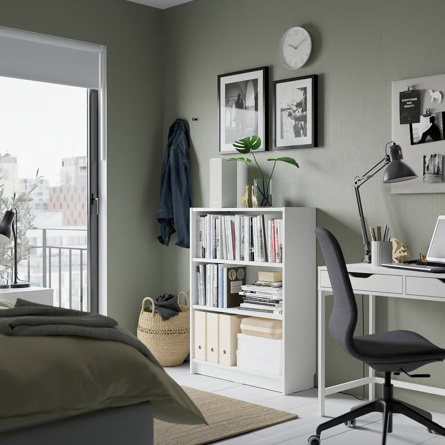 BILLY Bookcase, white, 80x28x106 cm