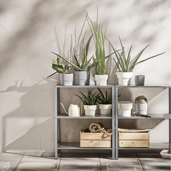 HYLLIS Shelving unit, in/outdoor, 60x27x74 cm