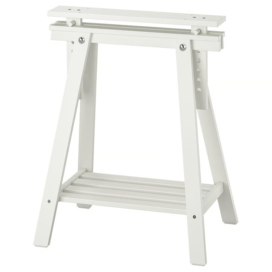 MITTBACK Trestle, white, 58x70/93 cm