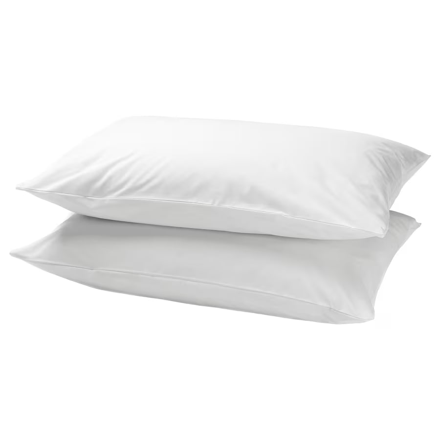 DVALA 2 Pillowcase, white, 50x80 cm