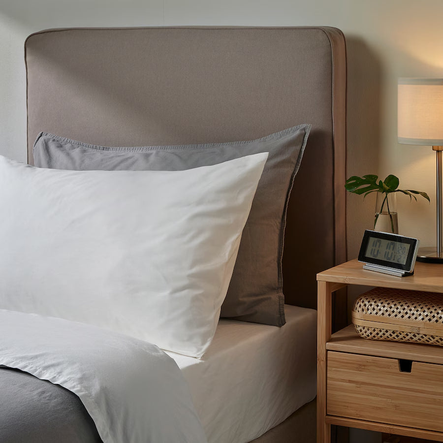 DVALA 2 Pillowcase, white, 50x80 cm
