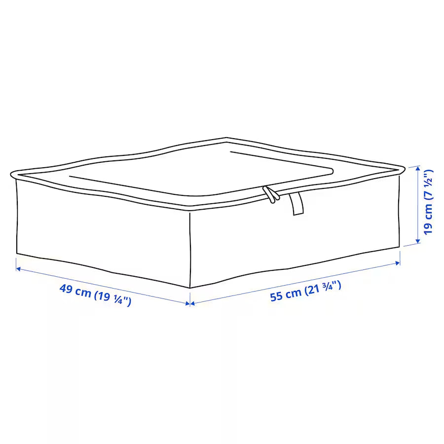 PÄRKLA Storage case, 55x49x19 cm