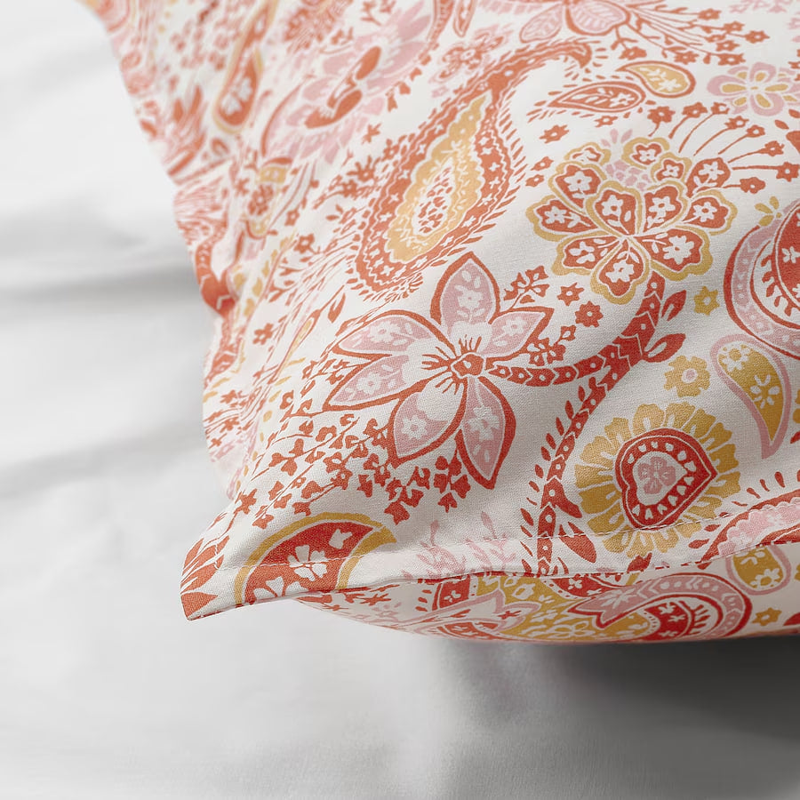 RODGERSIA 2 Pillowcase, pink/white, 50x80 cm