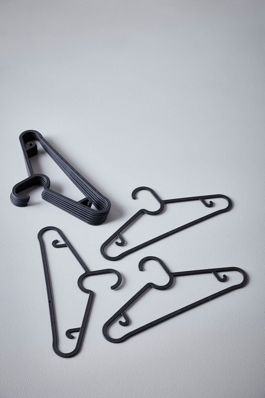 SPRUTTIG Hanger, black, 10pcs