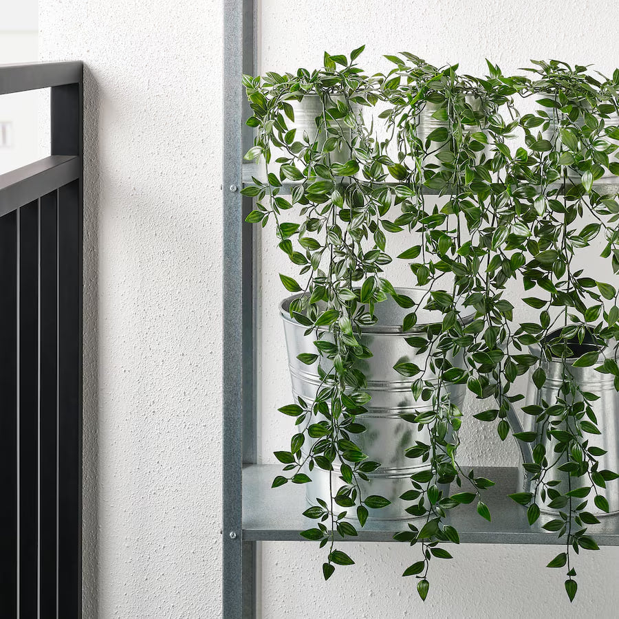 FEJKA Artificial potted plant, in/outdoor/hanging, 9 cm