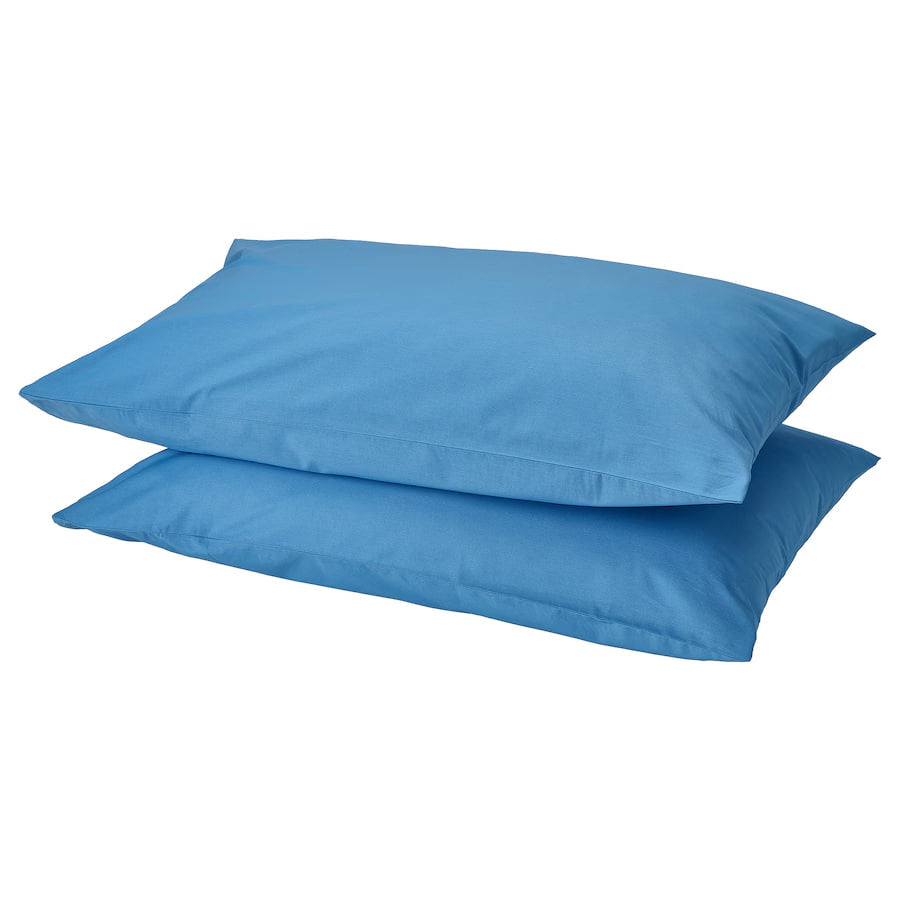 DVALA 2 Pillowcase, blue, 50x80 cm