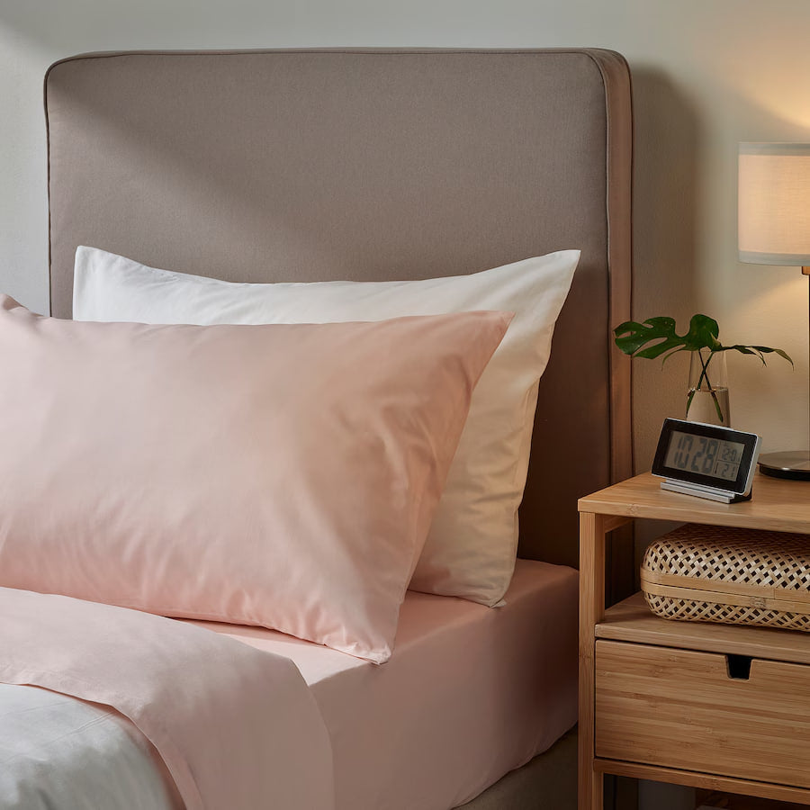 DVALA 2 Pillowcase, light pink, 50x80 cm