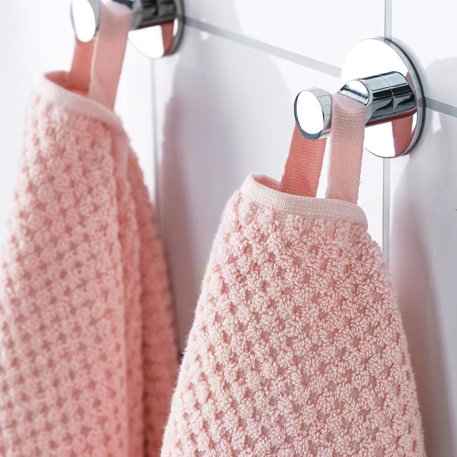 GULVIAL Bath towel, pale pink, 70x140 cm