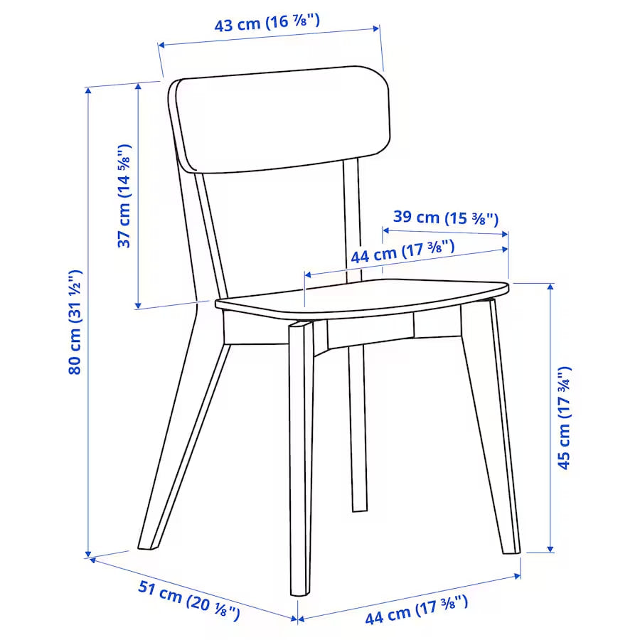 LISABO Chair, ash