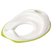 TOSSIG Toilet seat, white/green