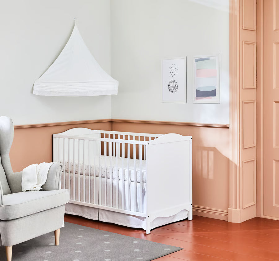 SMAGORA Cot, white, 60x120 cm