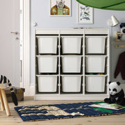 TROFAST Storage combination, white, 99x44x95 cm